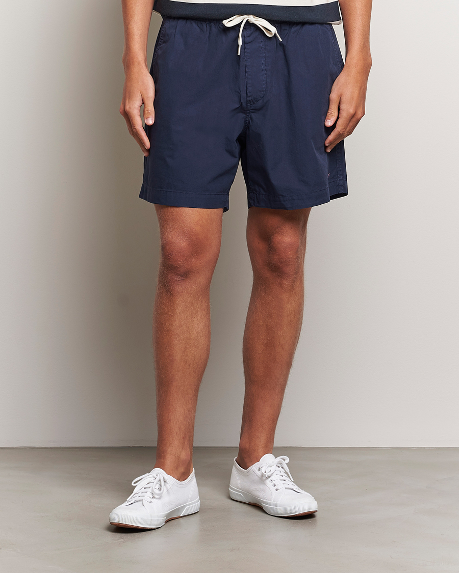 Herre | Shorts | GANT | Drawcord Cotton Shorts Marine