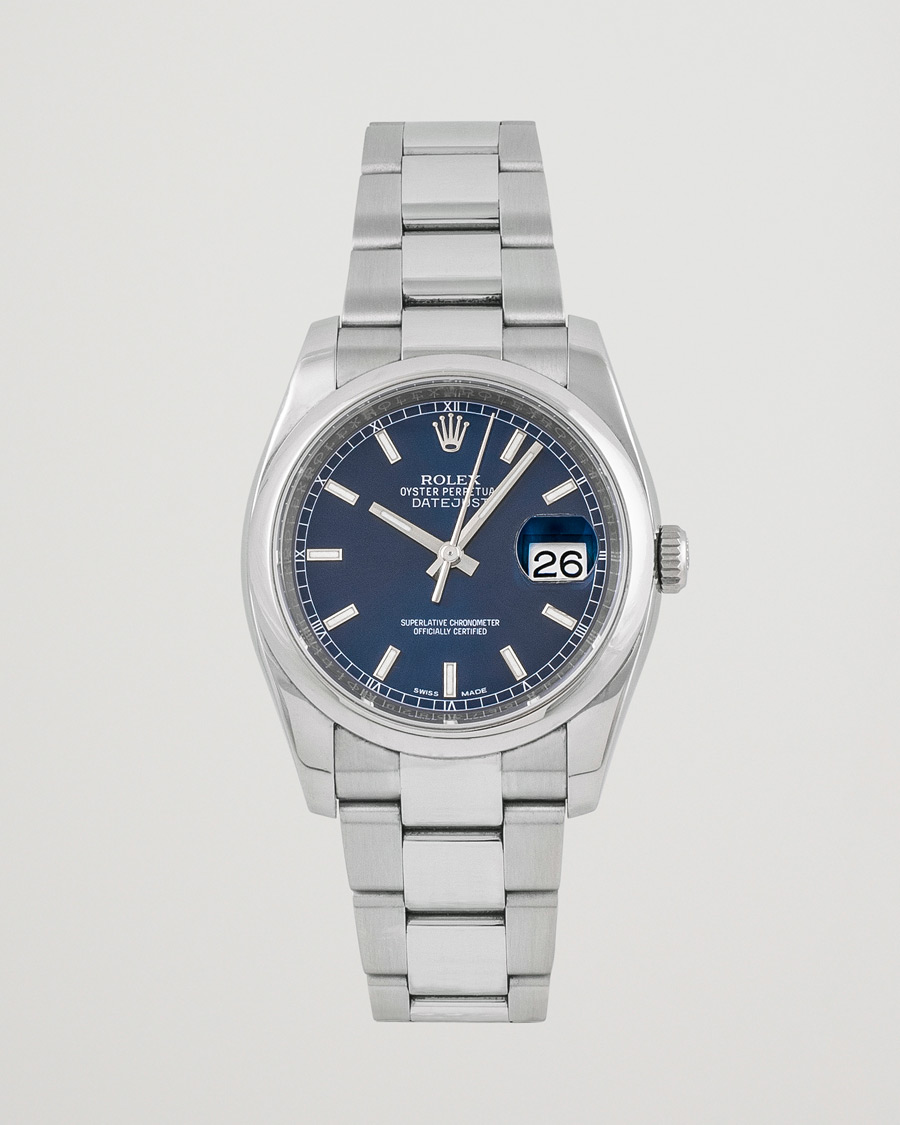 Herre | Rolex Pre-Owned Datejust 116200 Silver | Rolex Pre-Owned | Datejust 116200 Silver
