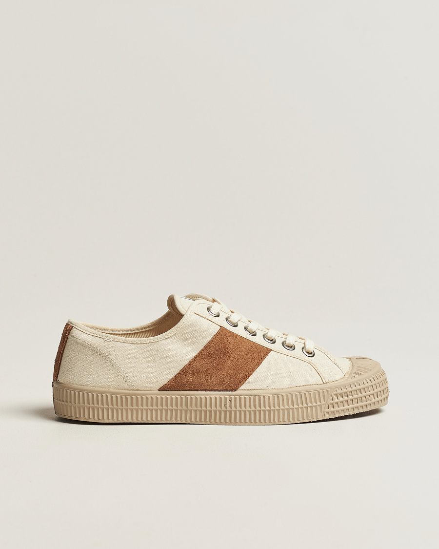 Herre | Novesta Star Master Organic Cotton Sneaker Beige/Caramel | Novesta | Star Master Organic Cotton Sneaker Beige/Caramel