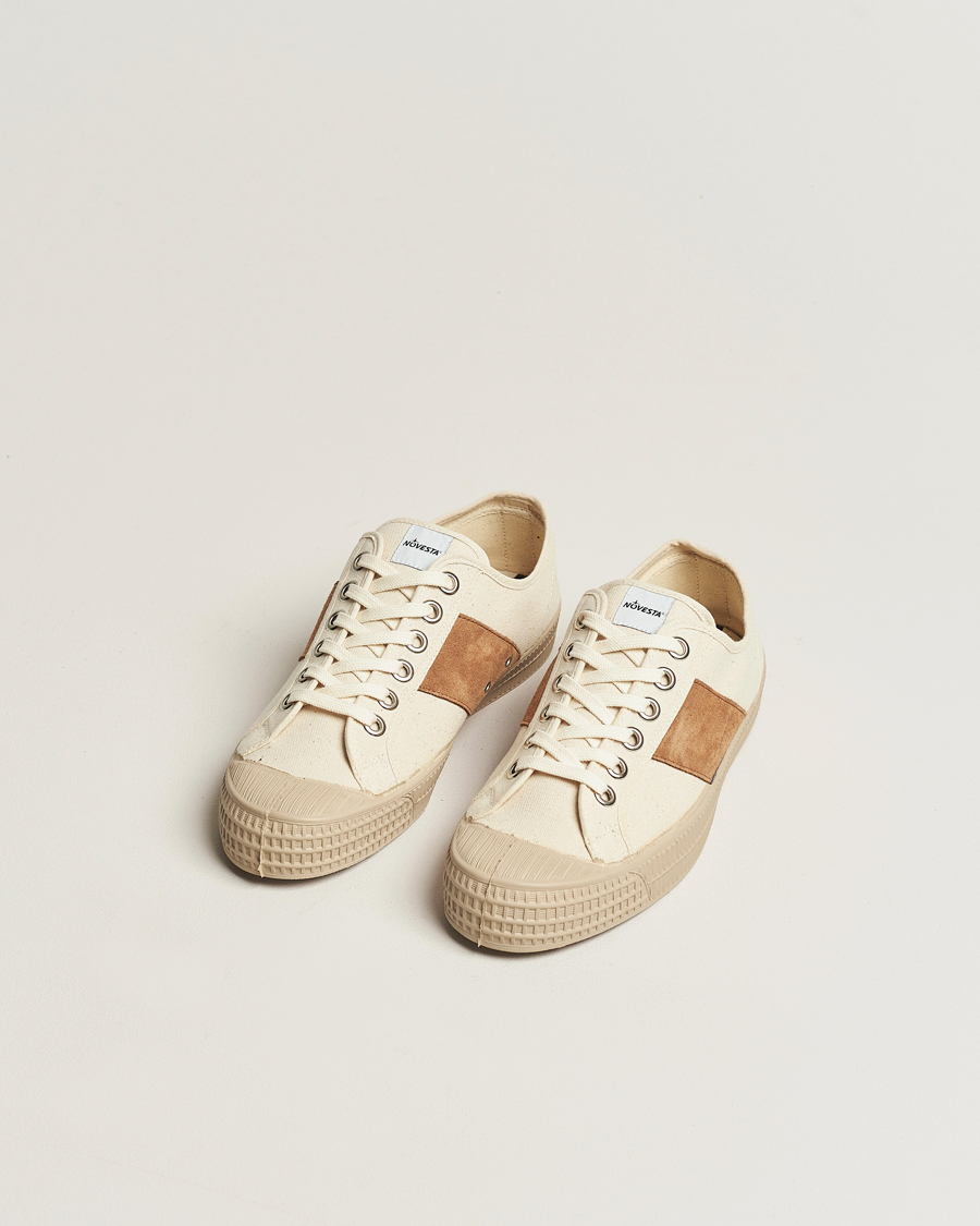 Herre | Novesta Star Master Organic Cotton Sneaker Beige/Caramel | Novesta | Star Master Organic Cotton Sneaker Beige/Caramel