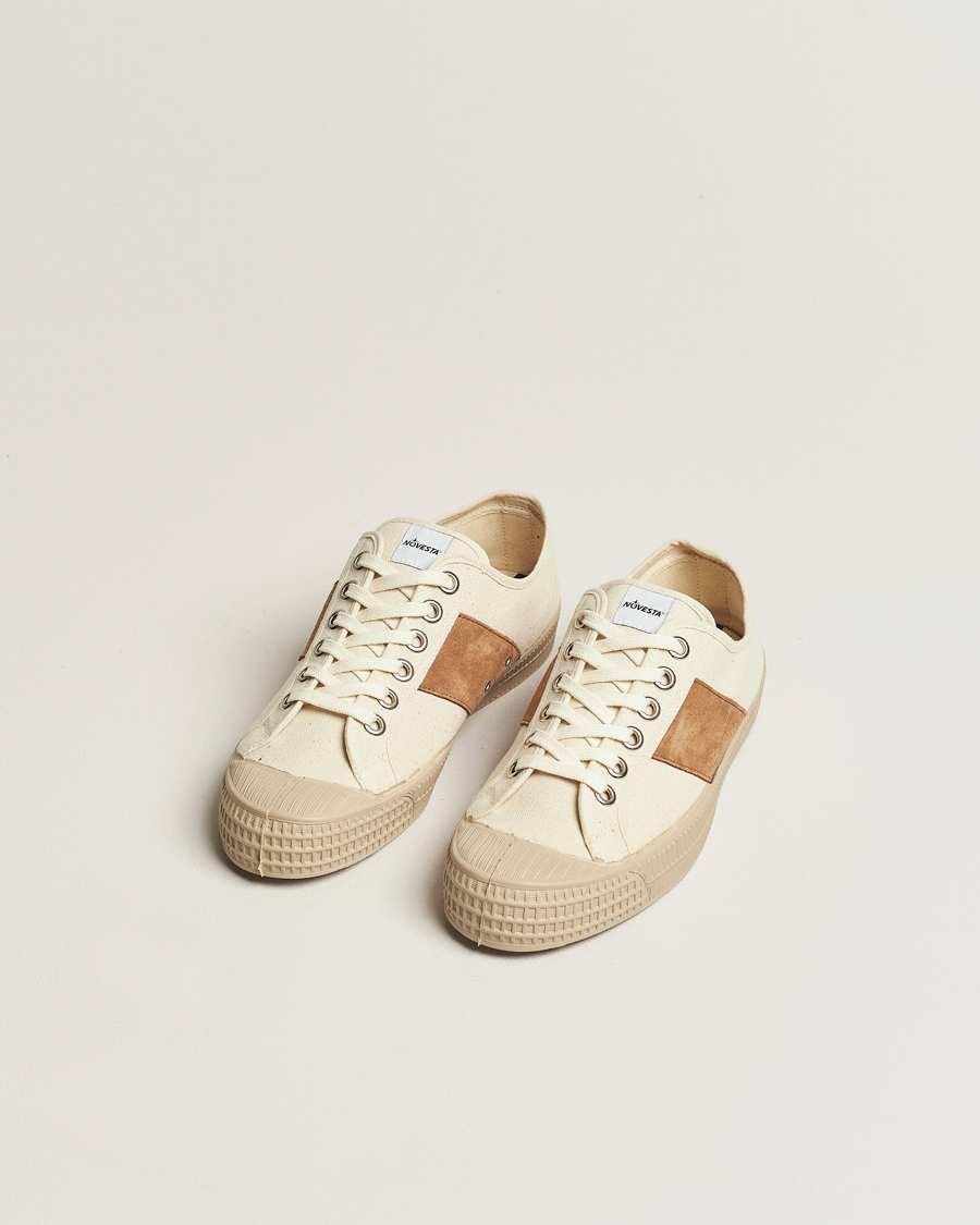 Herre | Sneakers | Novesta | Star Master Organic Cotton Sneaker Beige/Caramel