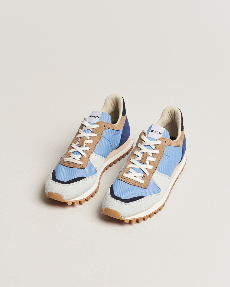 Herre | Sko i mokka | Novesta | Marathon Trail Running Sneaker Beige Sky