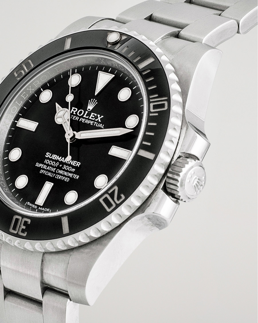 Herre | Rolex Pre-Owned Submariner 114060 Silver | Rolex Pre-Owned | Submariner 114060 Silver