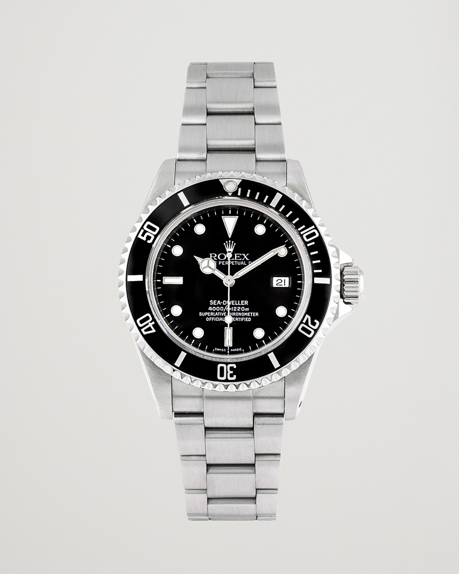 Herre | Nytt i butikken | Rolex Pre-Owned | Sea Dweller 16600 Oyster Perpetual Steel Black