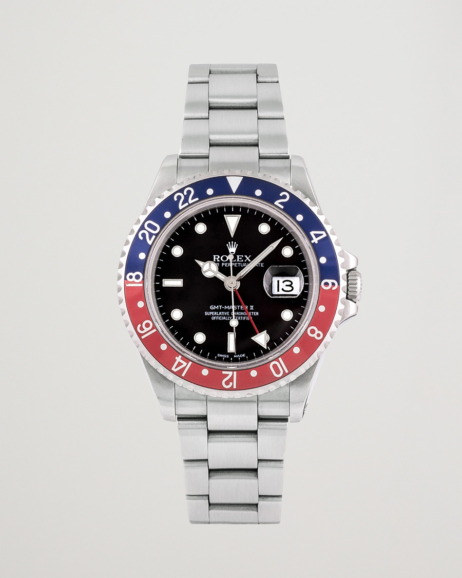 Herre | Rolex Pre-Owned GMT 16710 Silver | Rolex Pre-Owned | GMT 16710 Silver