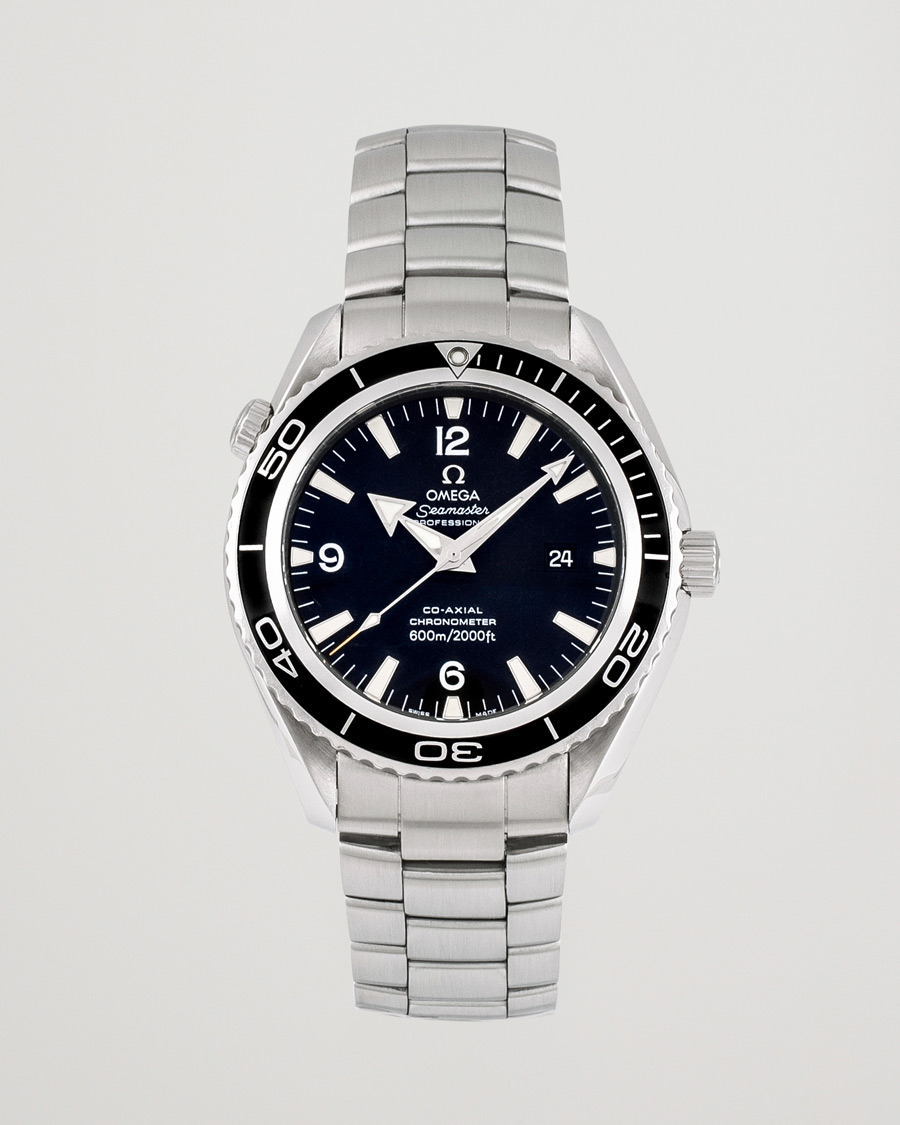 Herre | Nytt i butikken | Omega Pre-Owned | Seamaster Planet Ocean 2200.50.00 Steel Black Silver