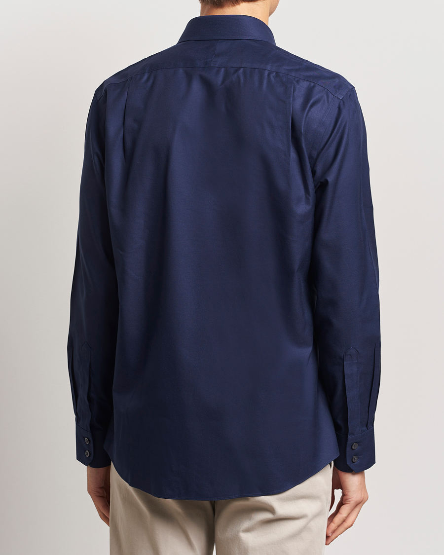 Herre | Skjorter | Charles Tyrwhitt | Slim Fit Non Iron Cotton Twill Shirt Navy