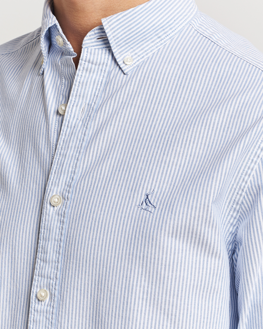 Herre | Skjorter | Charles Tyrwhitt | Button Down Stretch Oxford Shirt Blue/White