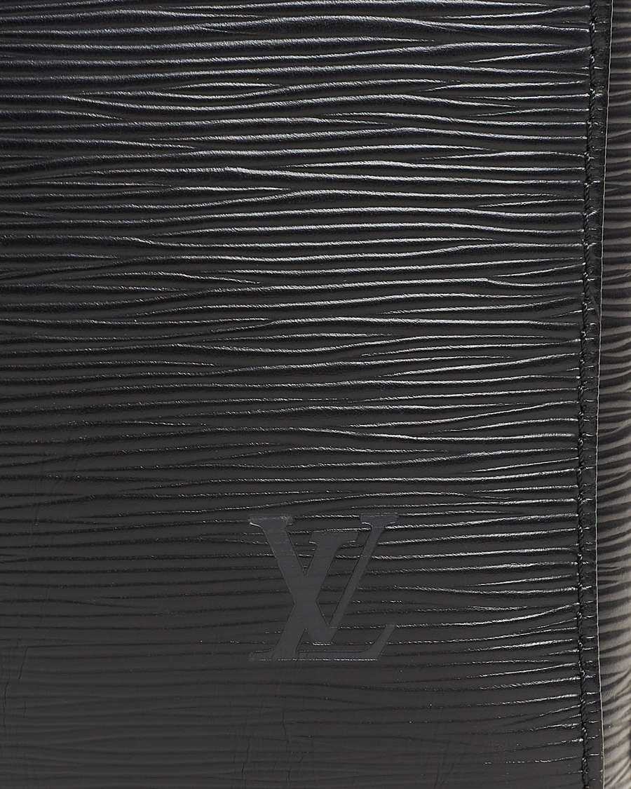 Herre | Louis Vuitton Pre-Owned Keepall 50 Epi Leather Travel Bag Black | Louis Vuitton Pre-Owned | Keepall 50 Epi Leather Travel Bag Black
