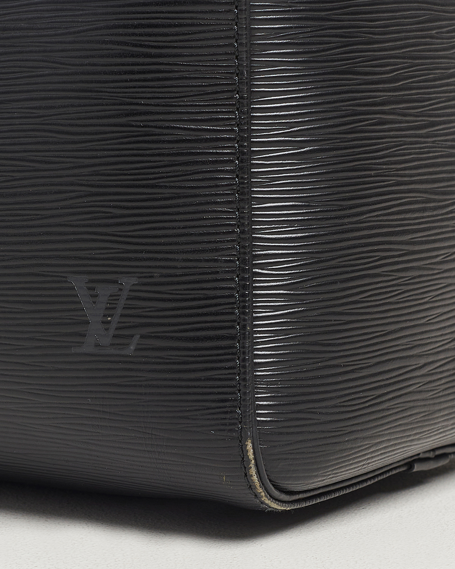 Herre | Louis Vuitton Pre-Owned Keepall 50 Epi Leather Travel Bag Black | Louis Vuitton Pre-Owned | Keepall 50 Epi Leather Travel Bag Black