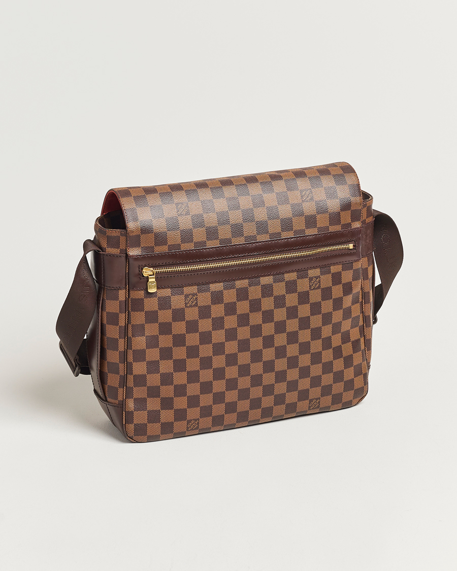 Men | Pre-Owned & Vintage Bags | Louis Vuitton Pre-Owned | Abbesses Messenger Bag Damier Ebene