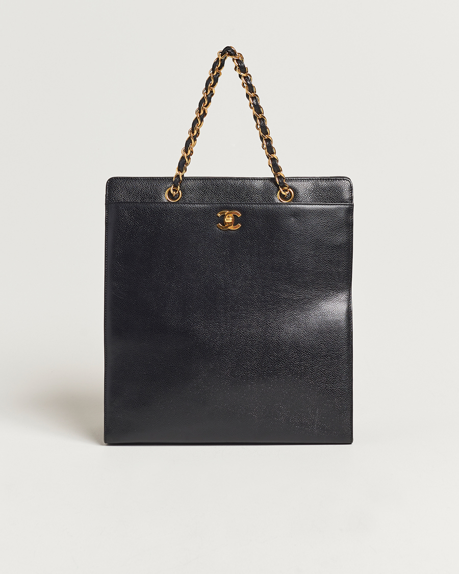 Herre | Gifts for Her | Chanel Pre-Owned | Chain Tote Bag Black
