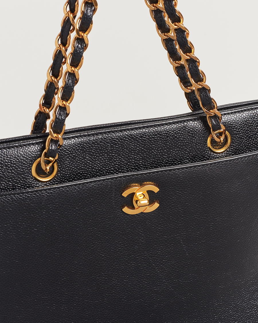 Herre | Gifts for Her | Chanel Pre-Owned | Chain Tote Bag Black