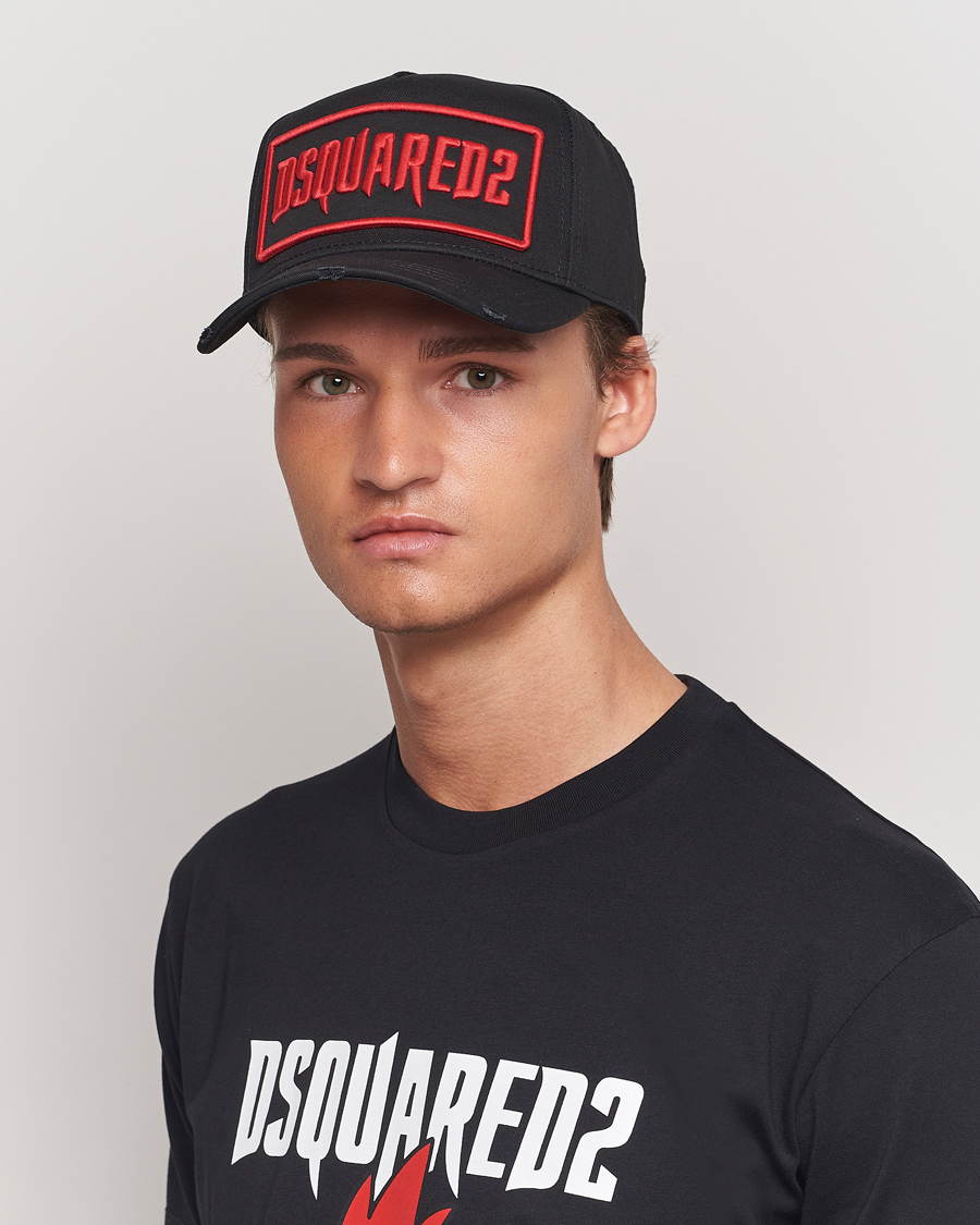 Herre | Hatter og capser | Dsquared2 | Horror Baseball Cap Black