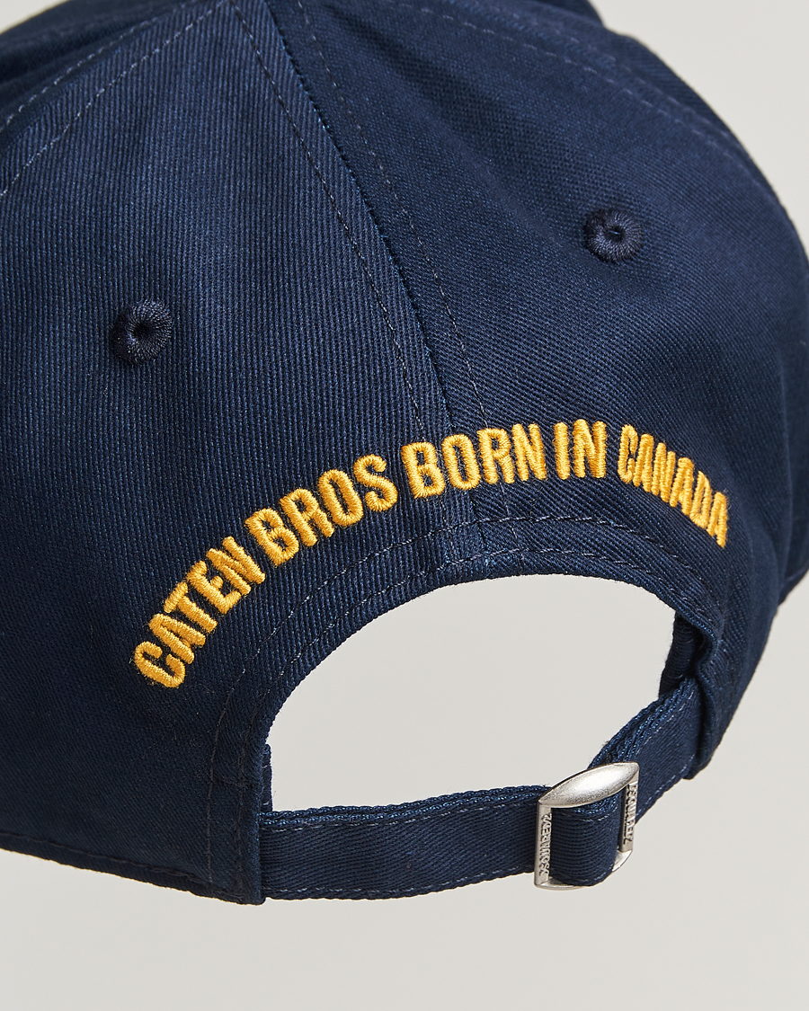 Herre | Dsquared2 Logo Baseball Cap Navy | Dsquared2 | Logo Baseball Cap Navy