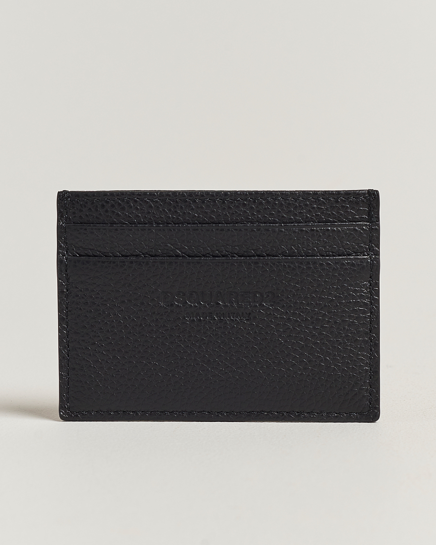Herre | Dsquared2 Bob Credit Card Holder Black | Dsquared2 | Bob Credit Card Holder Black