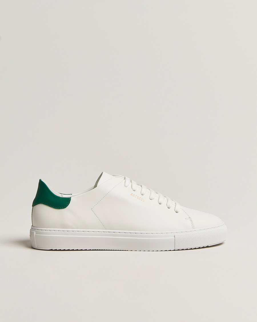 Herre | Axel Arigato Clean 90 Sneaker White Green | Axel Arigato | Clean 90 Sneaker White Green