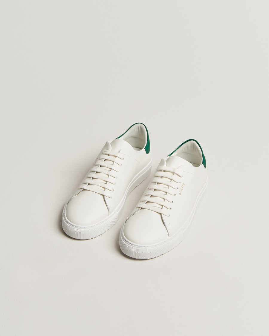 Herre | Axel Arigato Clean 90 Sneaker White Green | Axel Arigato | Clean 90 Sneaker White Green