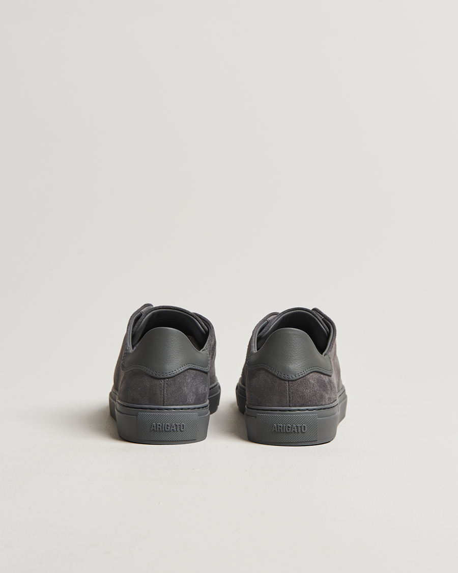 Herre | Axel Arigato Clean 90 Suede Cap Sneaker Dark Grey | Axel Arigato | Clean 90 Suede Cap Sneaker Dark Grey