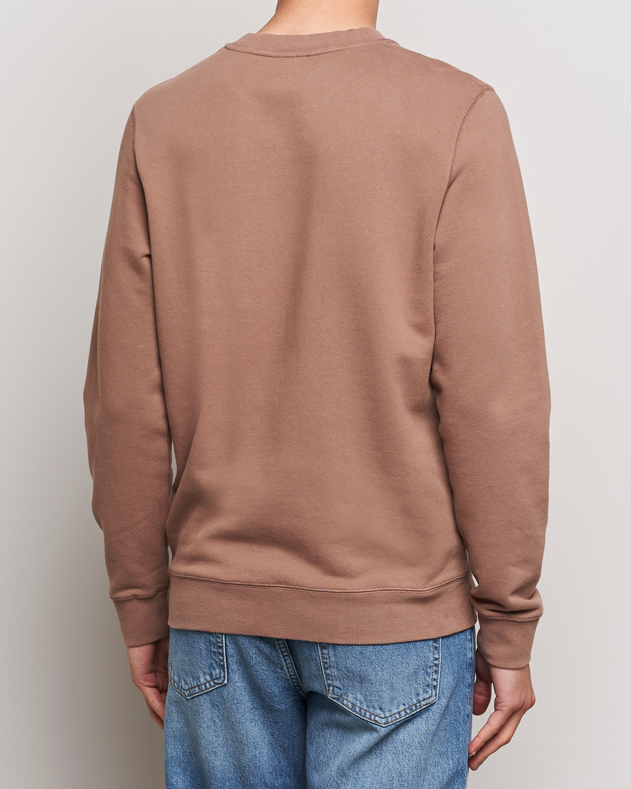 Herre | Gensere | Sunspel | Loopback Sweatshirt Dark Sand