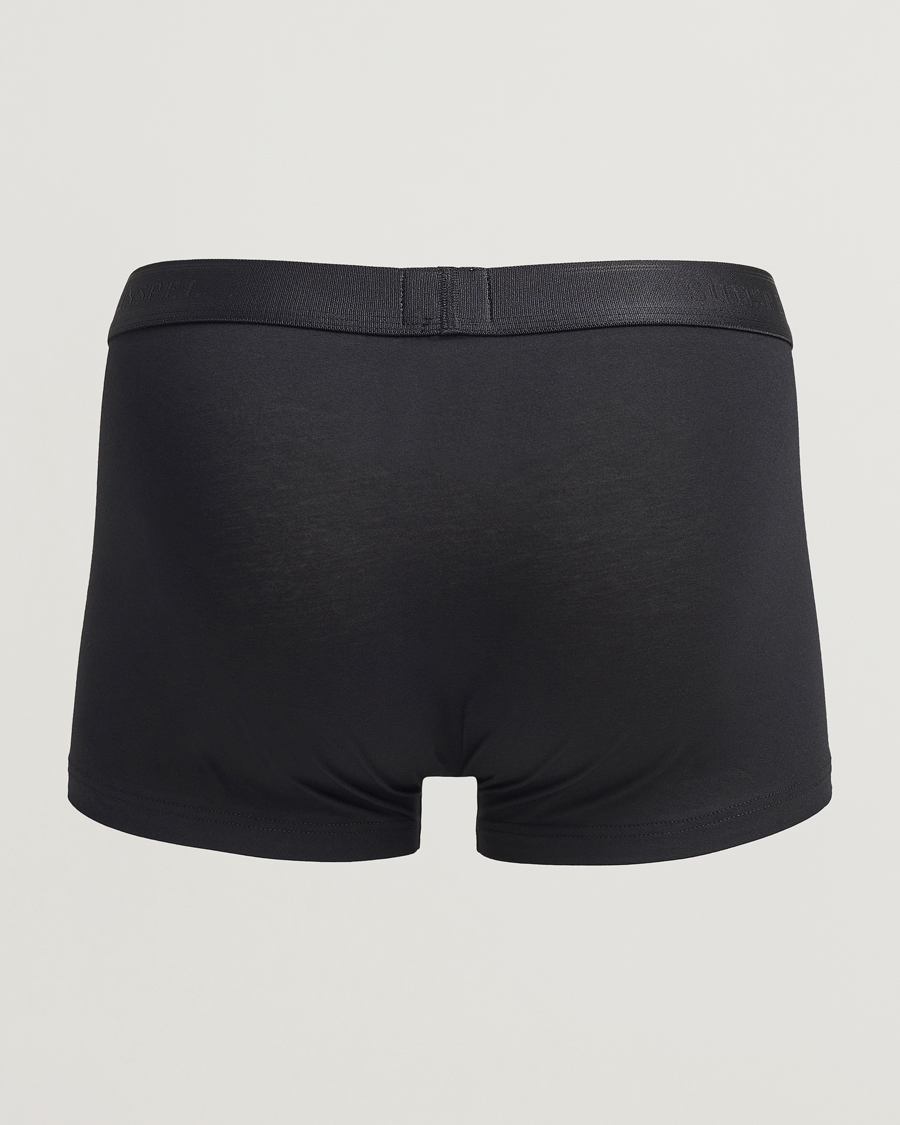 Herre | Undertøy | Sunspel | 3-Pack Cotton Stretch Trunk Black