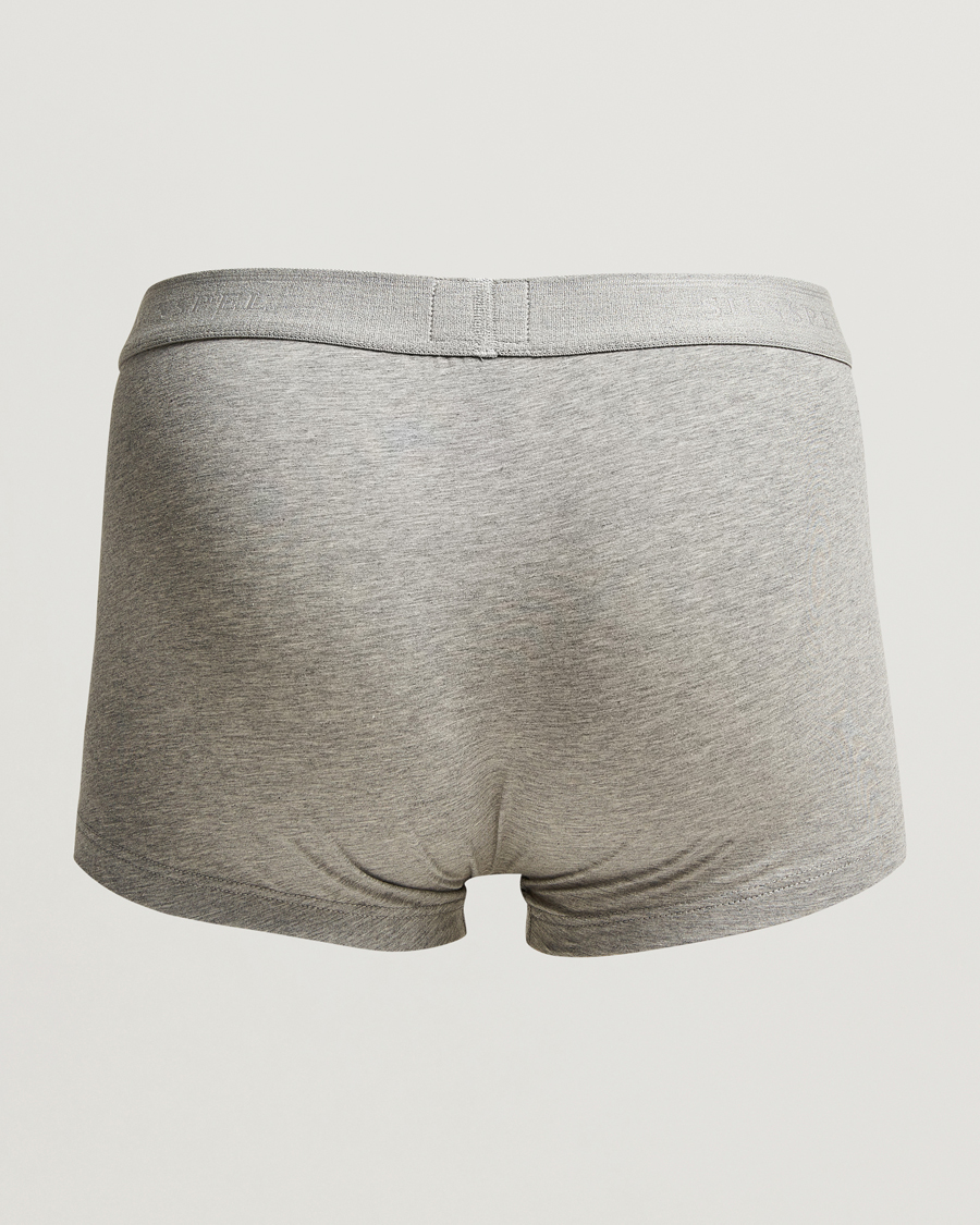 Herre | Undertøy | Sunspel | 3-Pack Cotton Stretch Trunk Grey