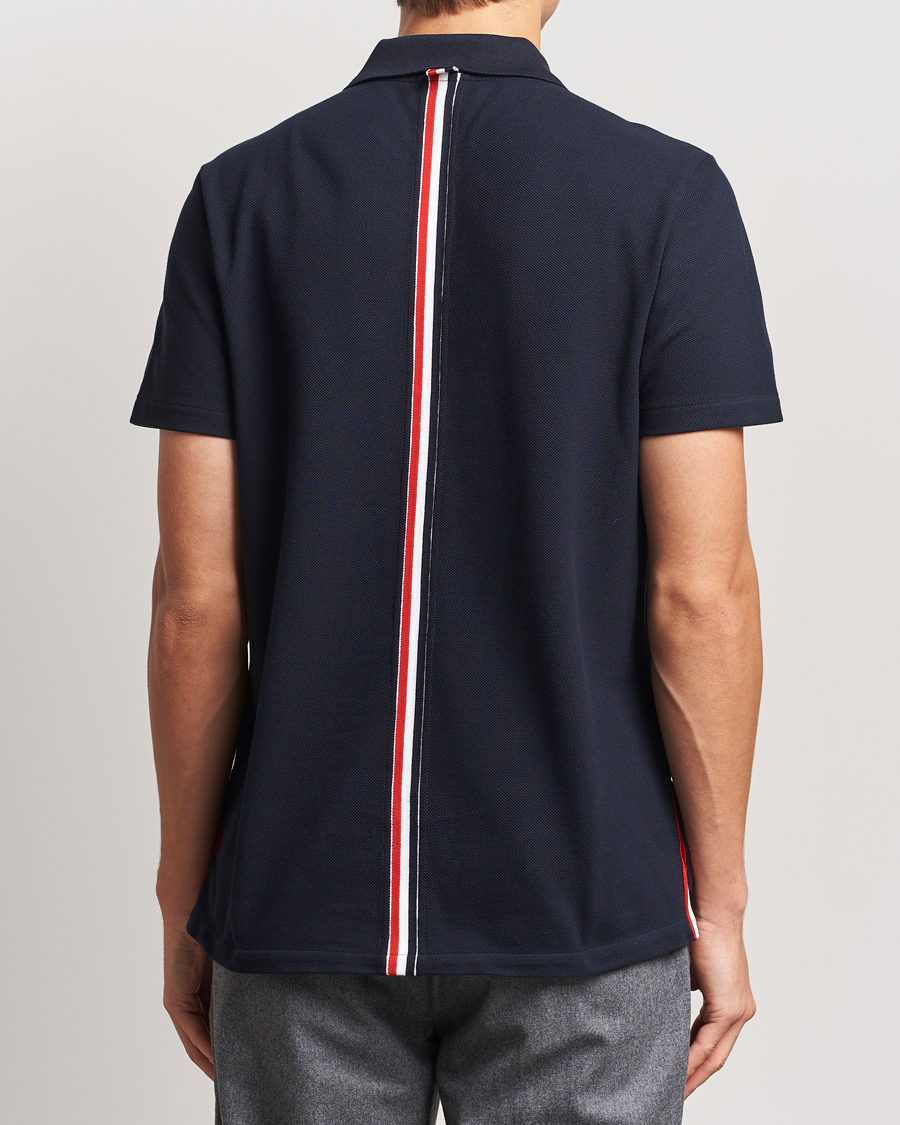 Herre | Pikéer | Thom Browne | Relaxed Fit Short Sleeve Polo Navy