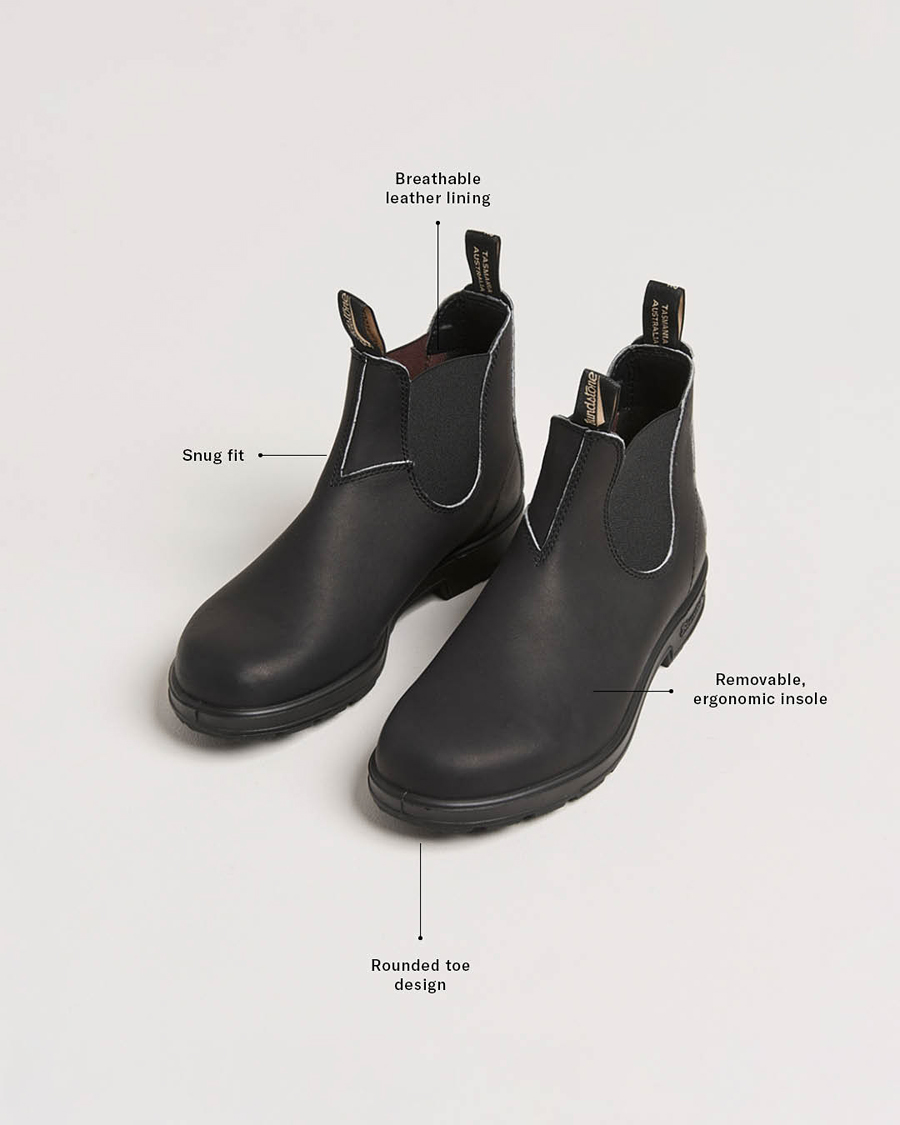 Herre | Støvler | Blundstone | 510 Original Leather Chelsea Boot Black