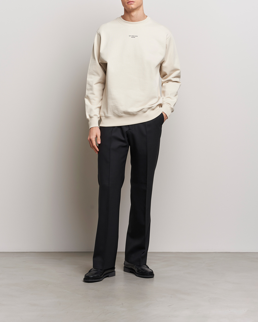 Herre | Gensere | Drôle de Monsieur | Classic Slogan Sweatshirt Mastic