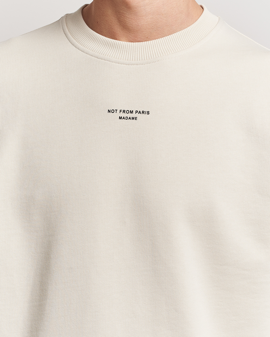 Herre | Gensere | Drôle de Monsieur | Classic Slogan Sweatshirt Mastic