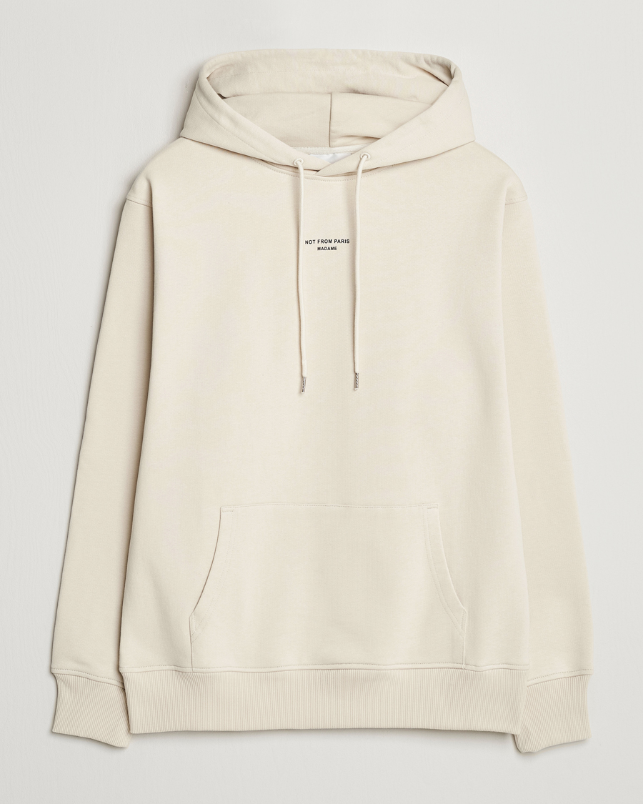 Herre | Gensere | Drôle de Monsieur | Classic Slogan Hoodie Mastic