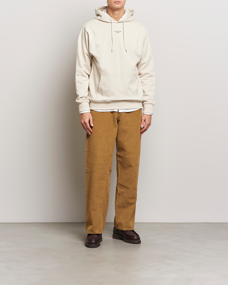 Herre | Gensere | Drôle de Monsieur | Classic Slogan Hoodie Mastic