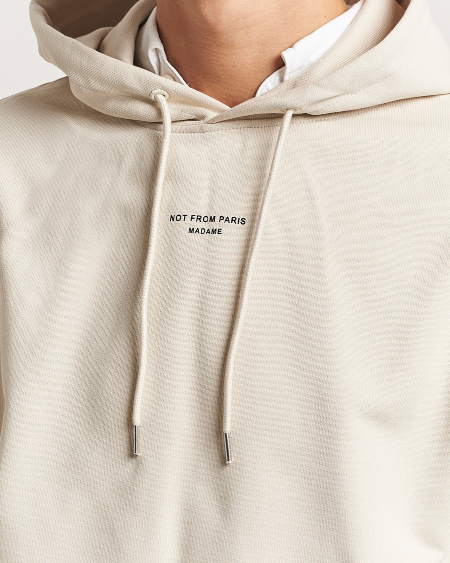 Herre | Gensere | Drôle de Monsieur | Classic Slogan Hoodie Mastic