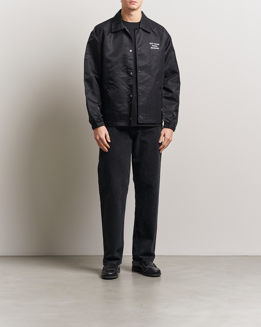 Herre | Jakker | Drôle de Monsieur | La Veste Slogan Jacket Black