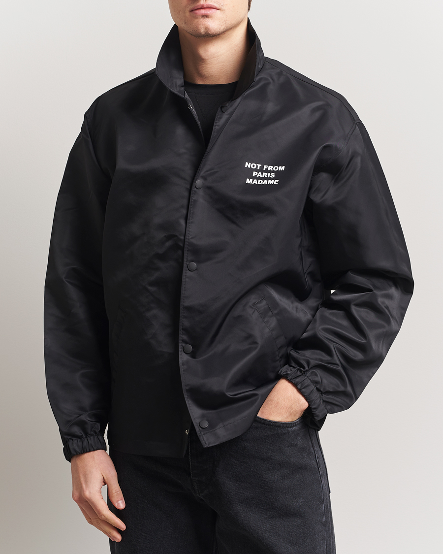 Herre | Jakker | Drôle de Monsieur | La Veste Slogan Jacket Black