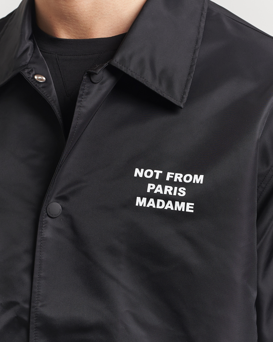 Herre | Jakker | Drôle de Monsieur | La Veste Slogan Jacket Black