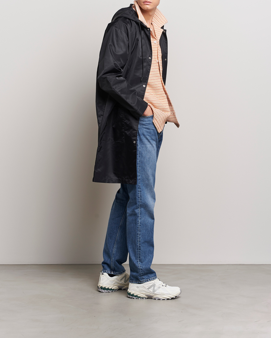 Herre | Jakker | Drôle de Monsieur | La Parka Slogan Coat Black