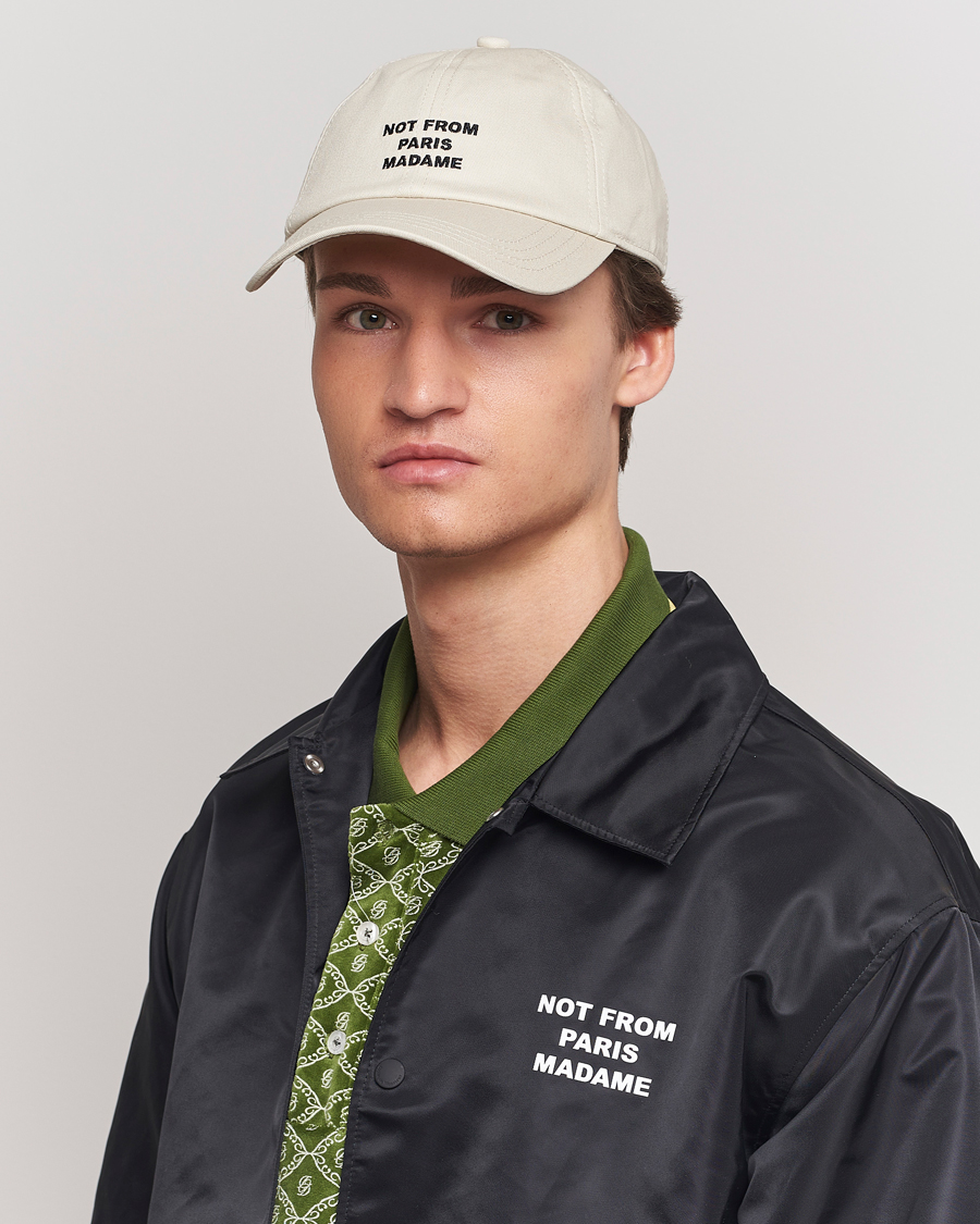 Herre | Contemporary Creators | Drôle de Monsieur | Slogan Baseball Cap Mastic