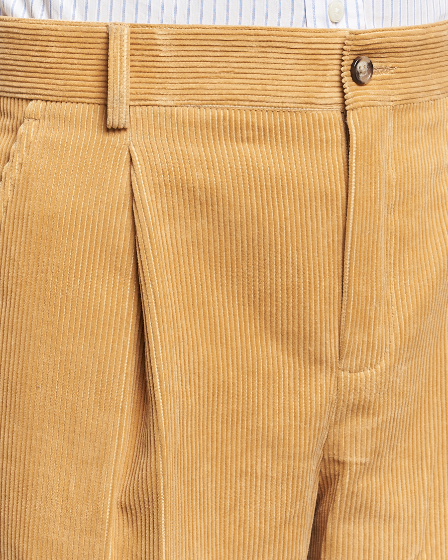 Herre | Bukser | GANT 240 Mulberry Street | Corduroy Pants Mustard Grain