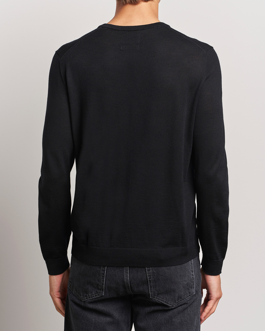 Herre | Gensere | GANT | Extrafine Merino Wool C-Neck Black