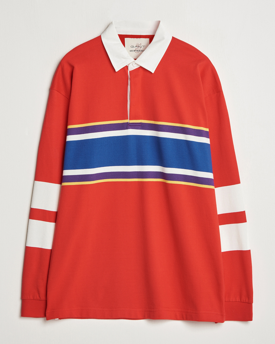 Herre | Gensere | GANT | Vintage Heavy Rugger Bright Red