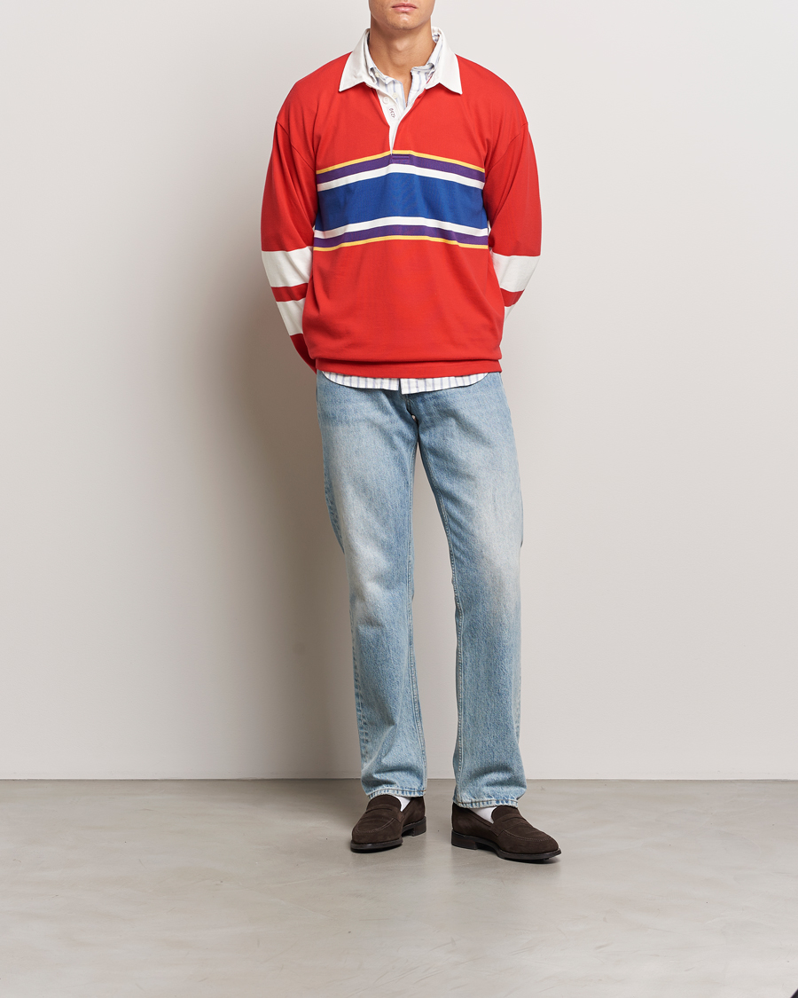 Herre | Gensere | GANT | Vintage Heavy Rugger Bright Red