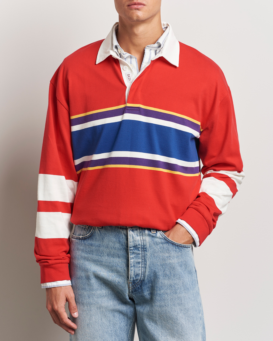 Herre | Gensere | GANT | Vintage Heavy Rugger Bright Red