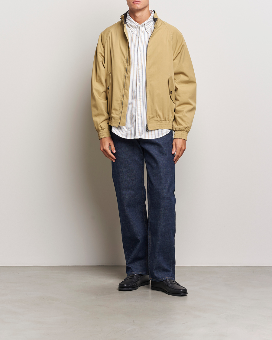 Herre | Jakker | GANT | Cotton Harrington Jacket Dried Khaki