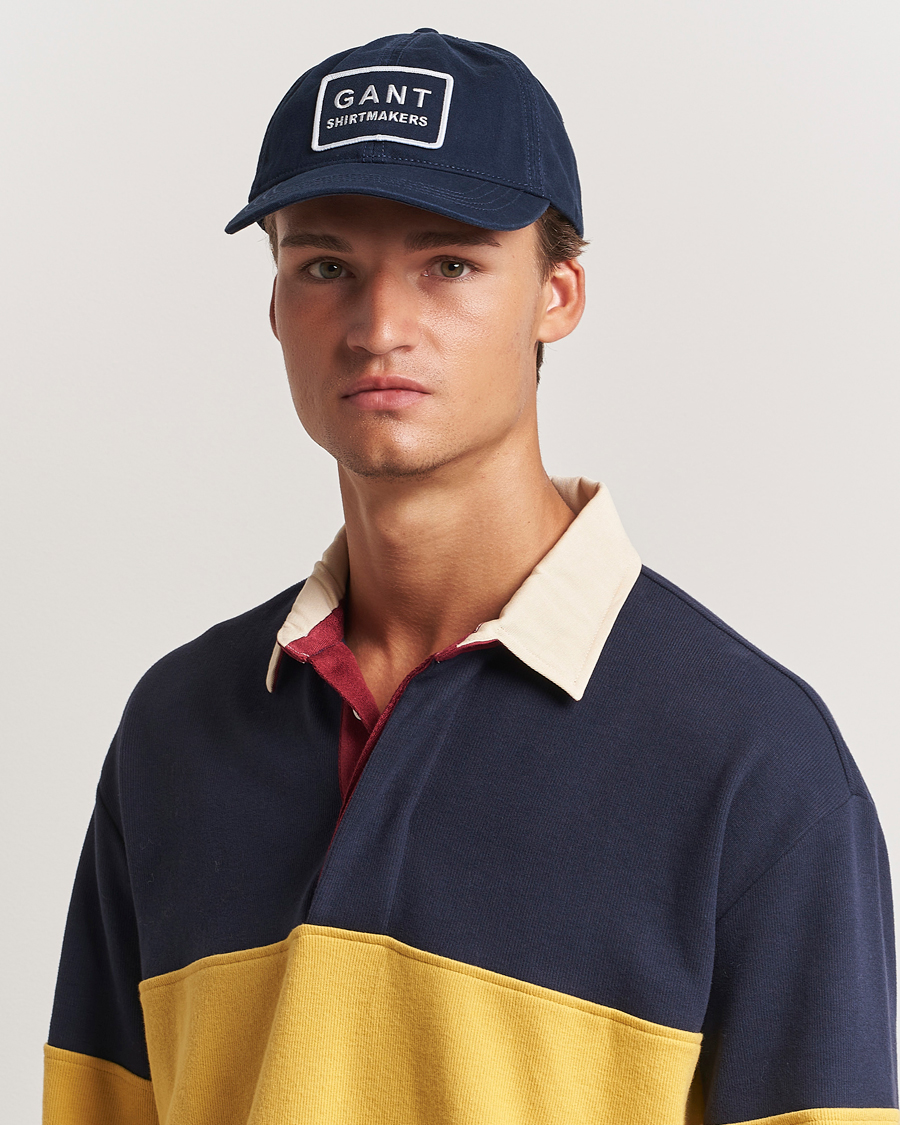Herre | GANT Shirtmaker Cap Marine | GANT | Shirtmaker Cap Marine