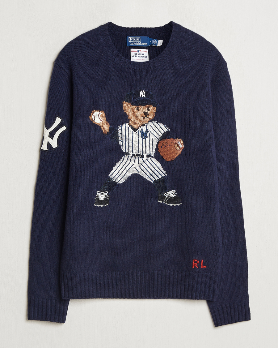 Herre | Gensere | Polo Ralph Lauren | MLB Sweater Bear Navy Combo