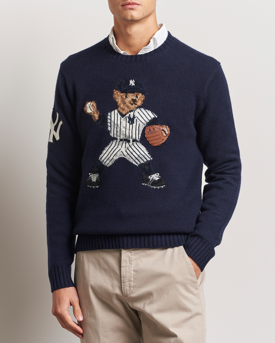 Herre | Gensere | Polo Ralph Lauren | MLB Sweater Bear Navy Combo