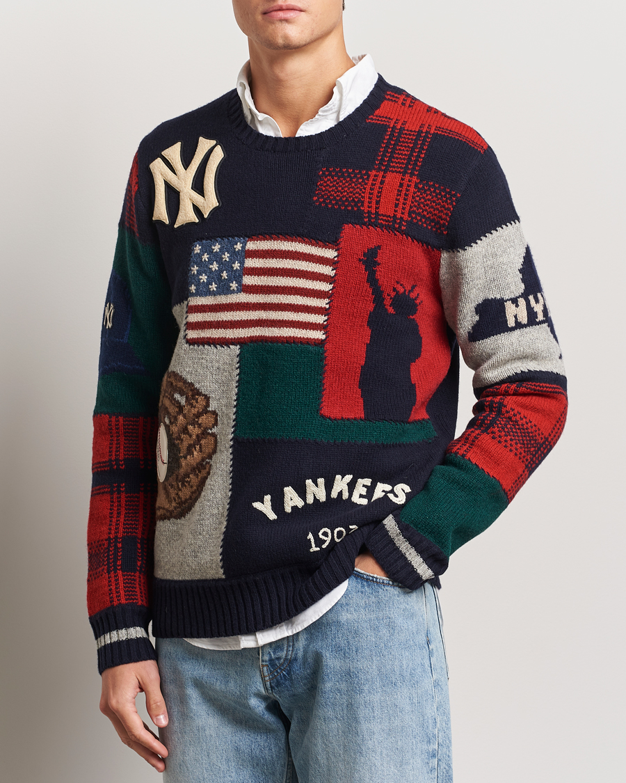 Herre | Gensere | Polo Ralph Lauren | MLB NYC Sweater Navy Combo