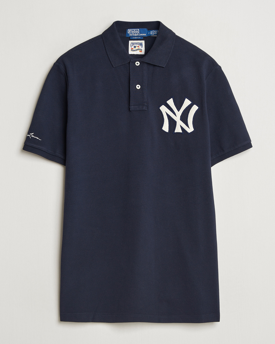 Herre | Pikéer | Polo Ralph Lauren | MLB Yankees Polo Aviator Navy