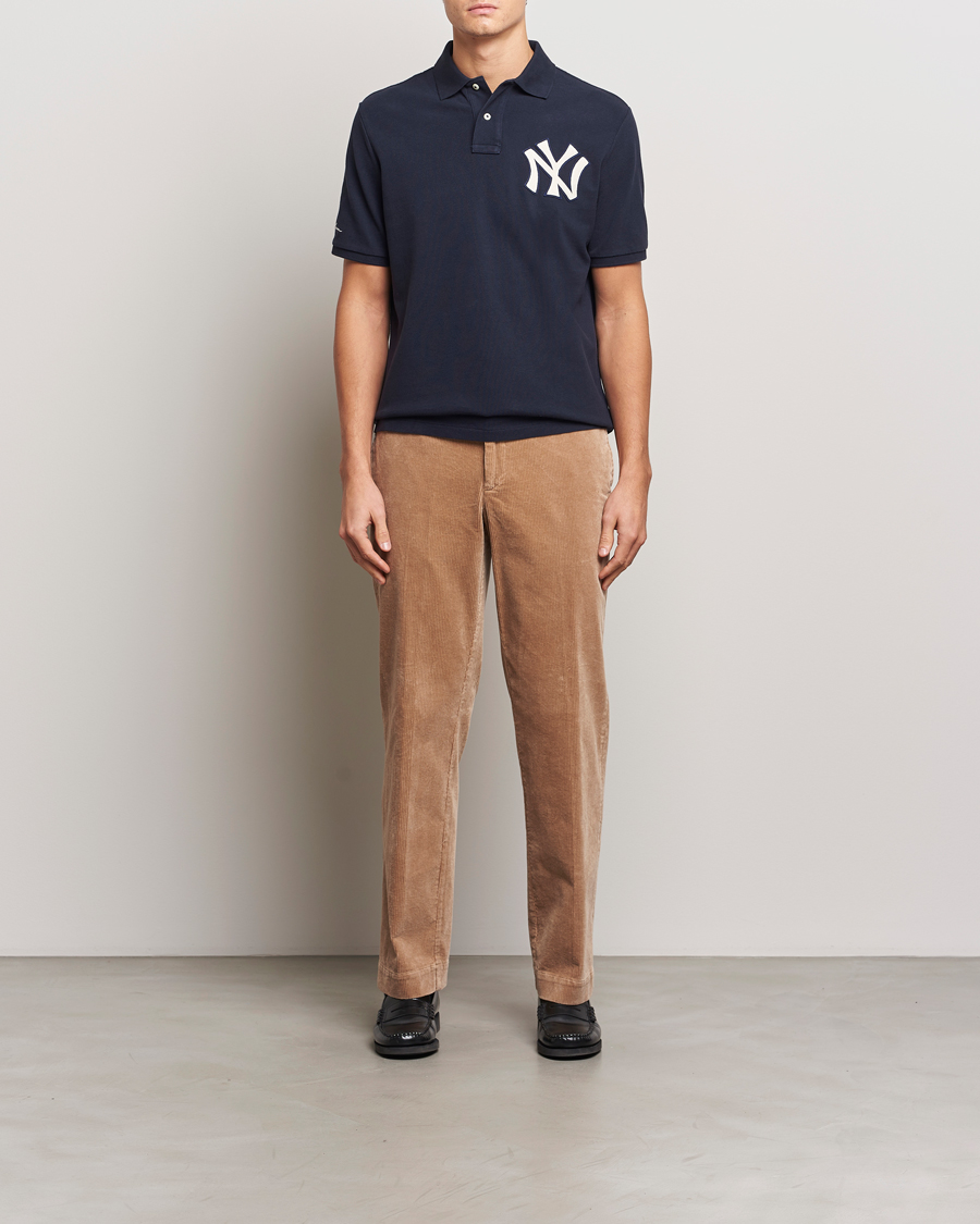 Herre | Pikéer | Polo Ralph Lauren | MLB Yankees Polo Aviator Navy
